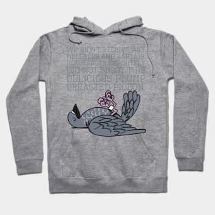 Baldrick Speckled Jim the Plump Breasted Pigeon Hoodie